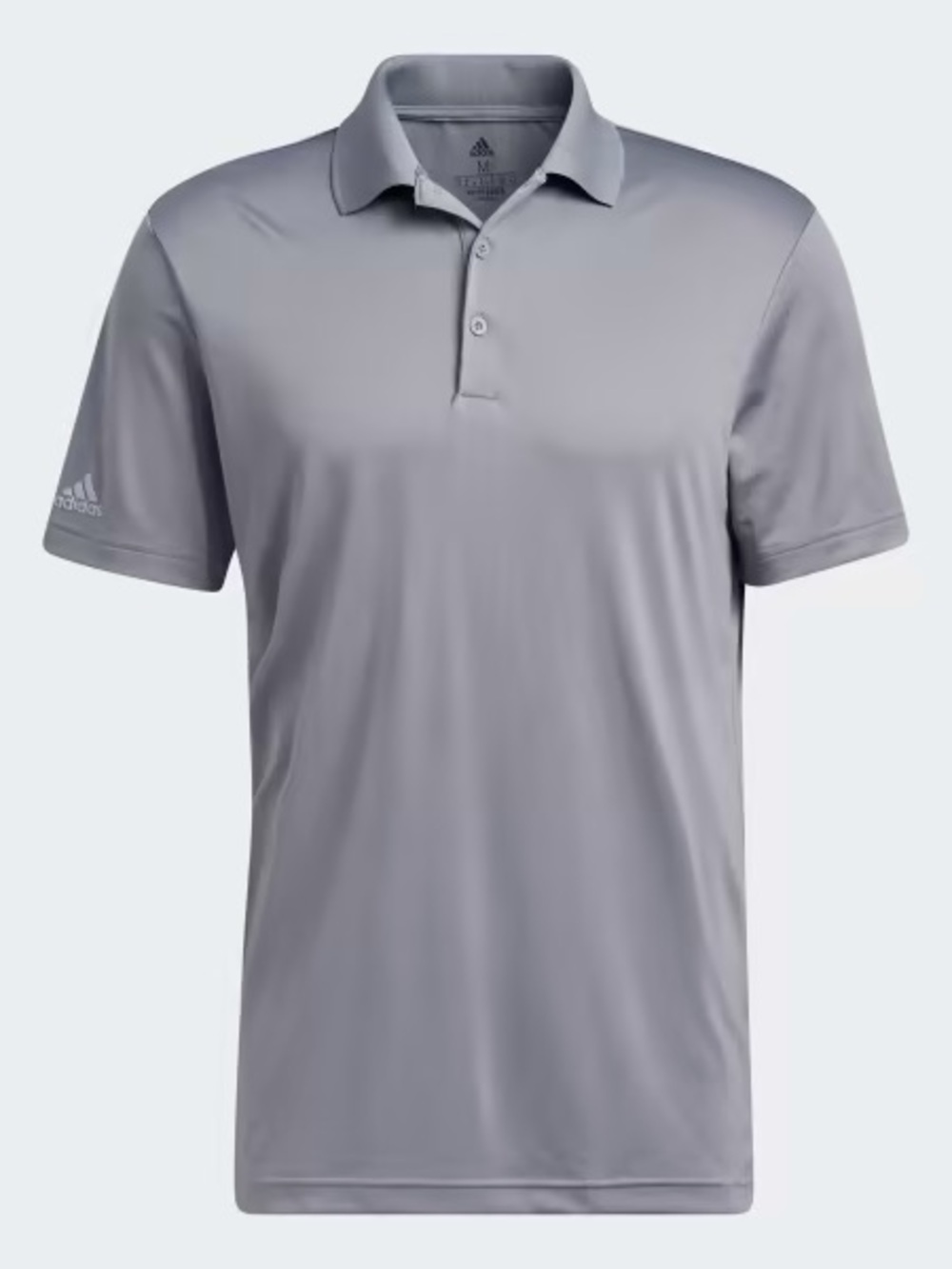 Adidas Golf Men's Grey Performance Polo Shirt